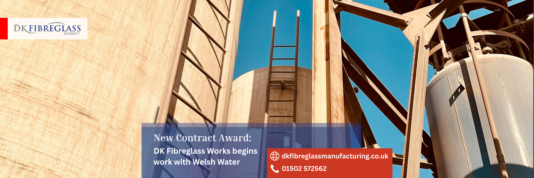 New Contract Award: DK Fibreglass Works begins work with Welsh Water